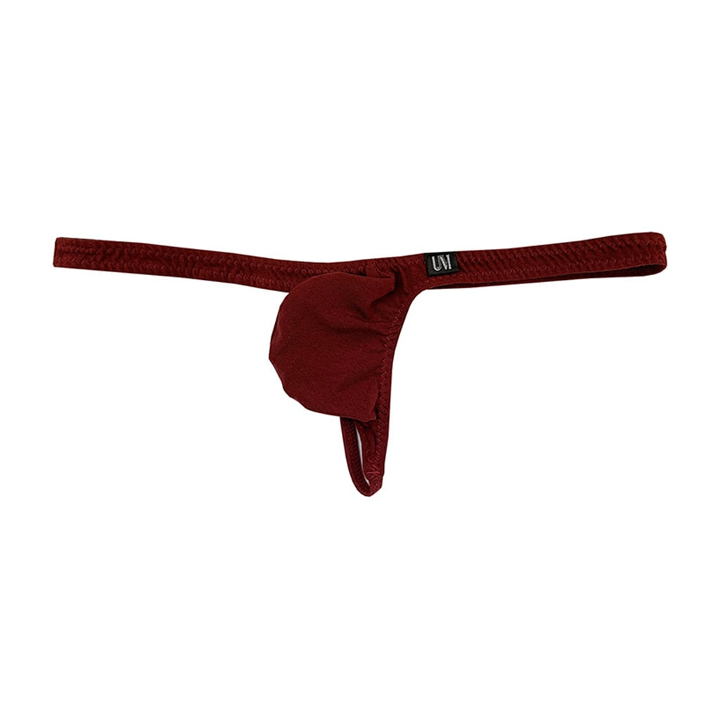 galleryman.com - Men's T-Thong G-String Underwear Red Wine