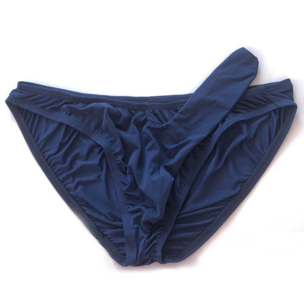 Herren Eis Seide Transparent Elefantenrüssel Slip Unterwäsche