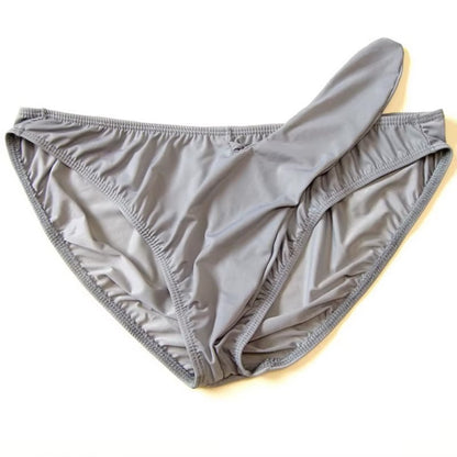 Herren Eis Seide Transparent Elefantenrüssel Slip Unterwäsche