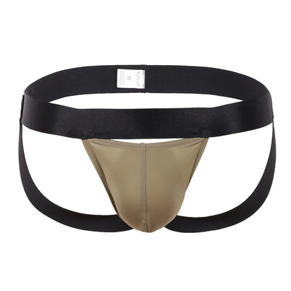 Men Breathable Sexy Thong Jockstrap Underwear