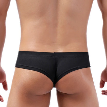 galleryman.com - Men's Sexy Briefs U Convex Bulge Pouch Underwear Black