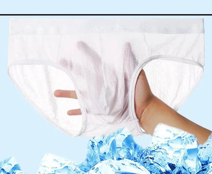 Transparente Slips Unterwäsche Eisseide durchsichtig für Herren