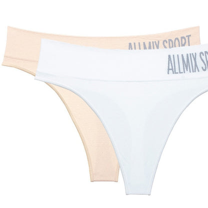 2 pcs Male Tight Thong Briefs Panties Seamless Underwear