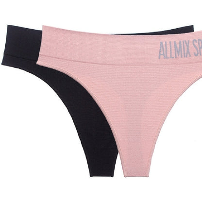 2 pcs Male Tight Thong Briefs Panties Seamless Underwear