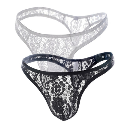 Sexy Men's Lace Thong Underwear