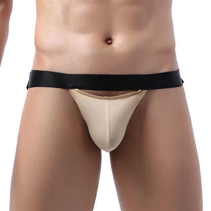 Men Breathable Sexy Thong Jockstrap Underwear