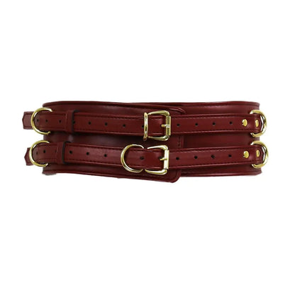 Bondage Set Include Waistband, Wrist & Thigh Cuffs