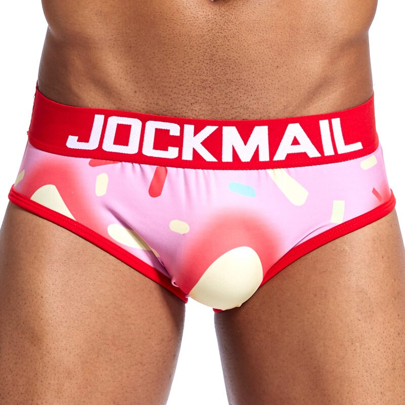 Men Printed Briefs Underwear