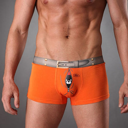 Men's Cartoon Boxer Briefs Underwear