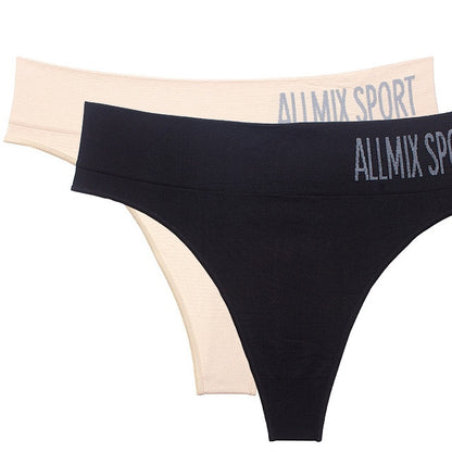 2 pcs Male Tight Thong Briefs Panties Seamless Underwear