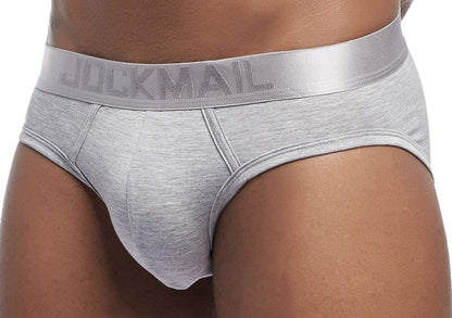 galleryman.com - Men Soft Briefs Underwear Gray