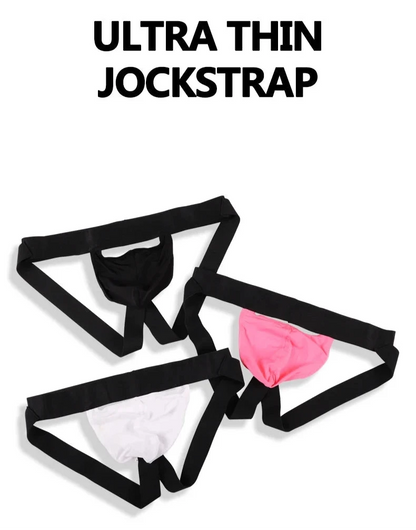 Men Breathable Sexy Thong Jockstrap Underwear