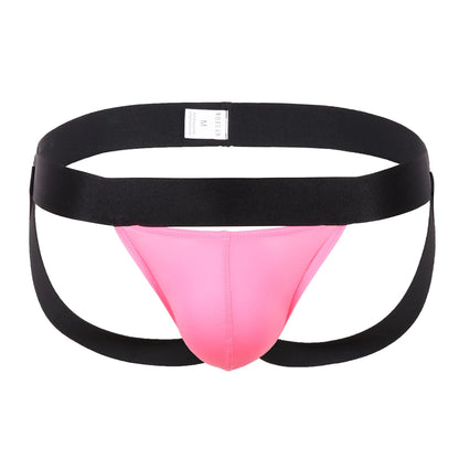 Men Breathable Sexy Thong Jockstrap Underwear