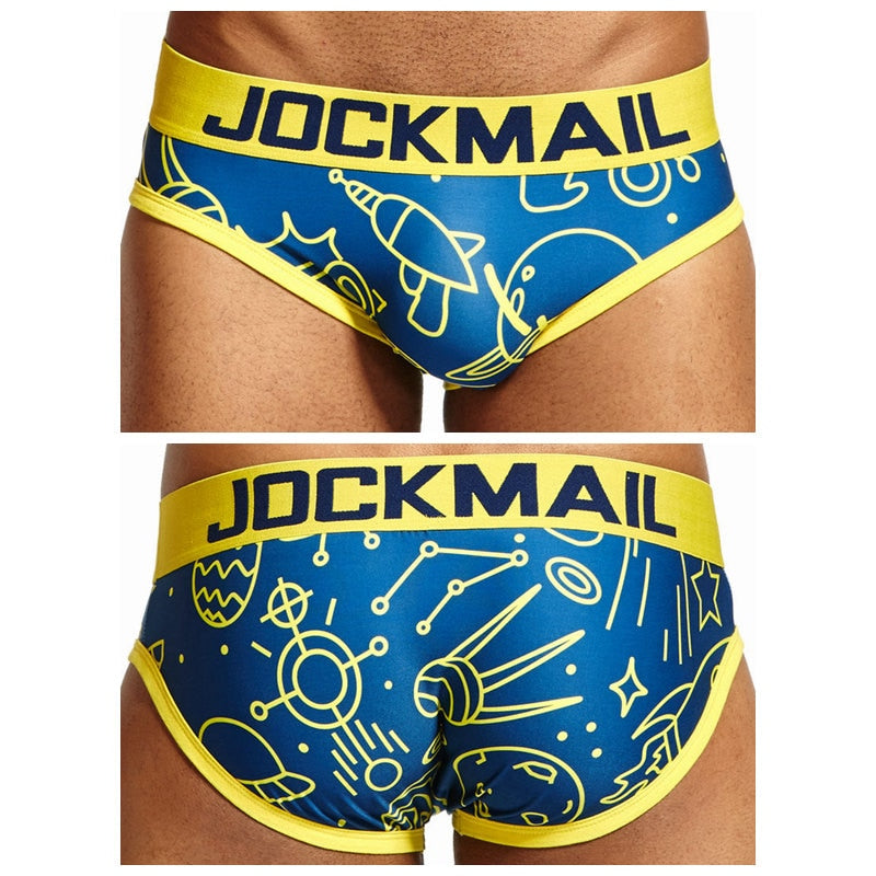 Men Printed Briefs Underwear