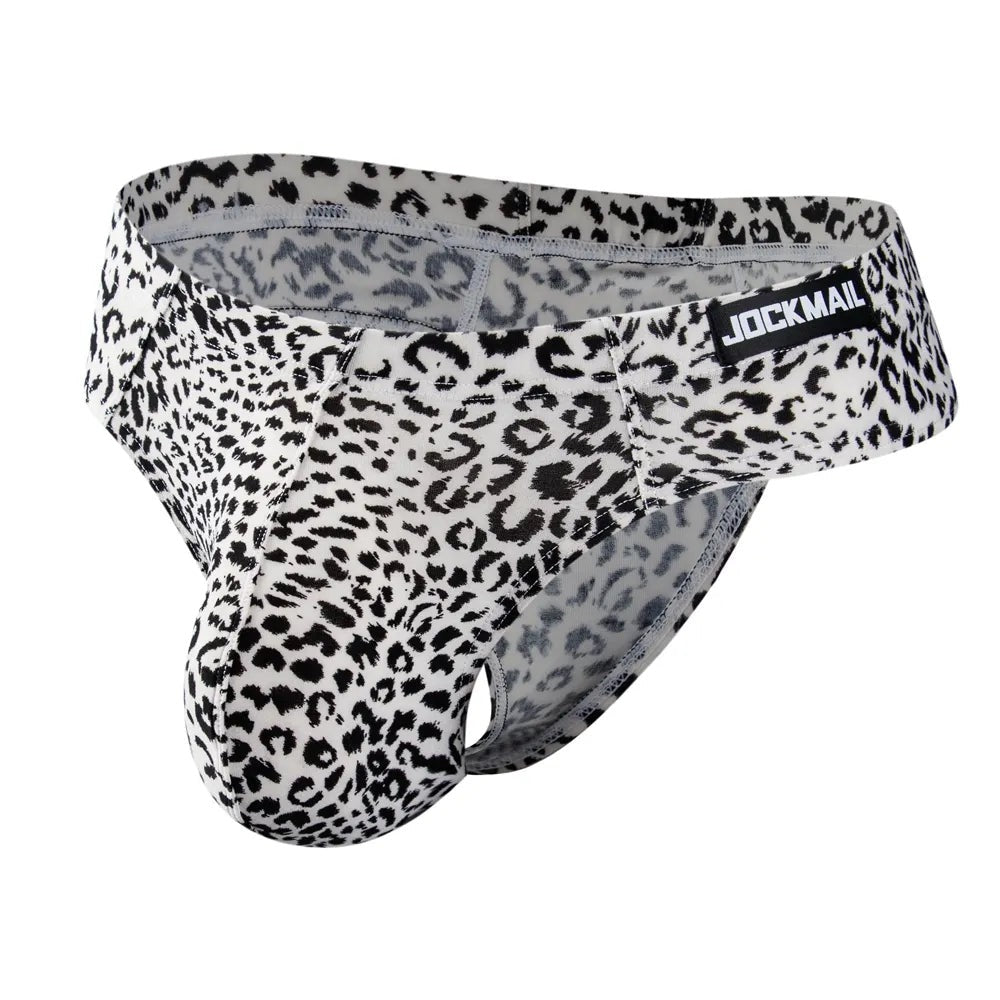 Sexy Men's Leopard Slip Bikini & Briefs Underwear