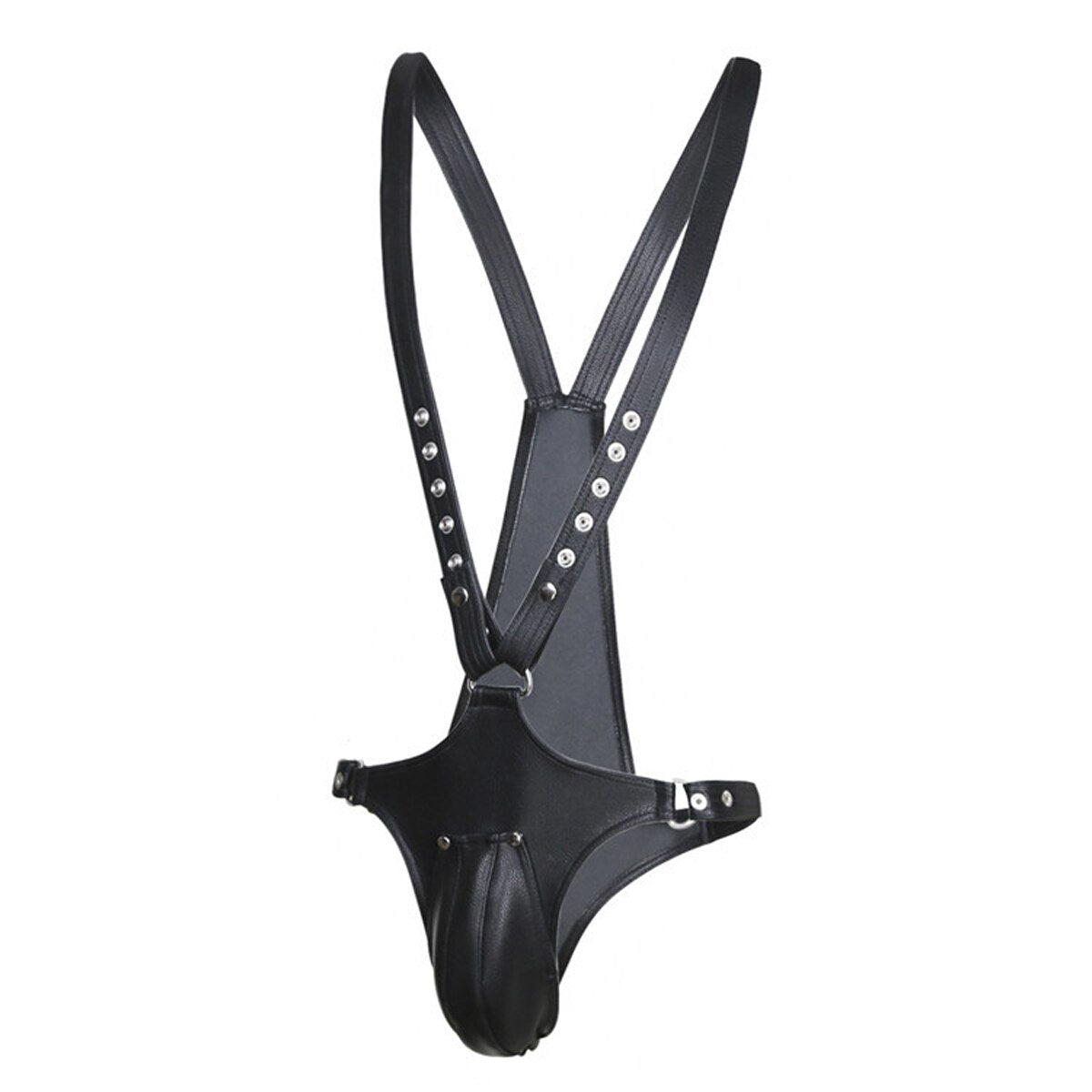 Men Hot Leather Harness Body Bondage Belt Strap BDSM Fetish Underwear