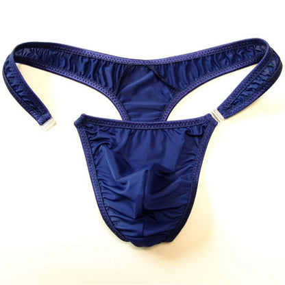 Men’s Sexy Low Rise Bikini Thong with Side Clasps