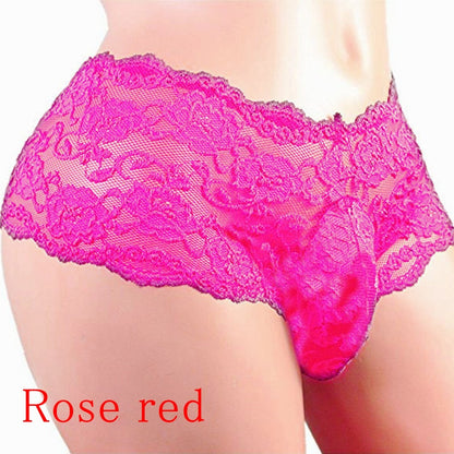 Sexy Lace Men's Panties Lingerie Underwear