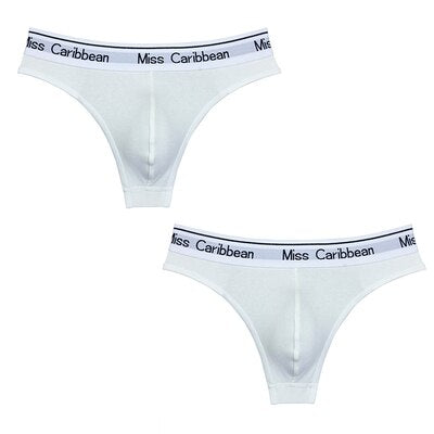 2 pcs Briefs Panties Tight Feeling Underwear for Men