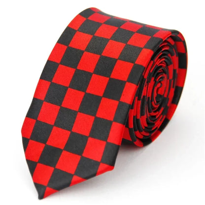 Fashion Ties Narrow Skinny Neckties Unisex