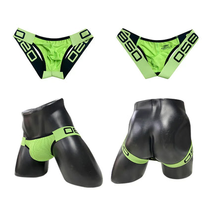 galleryman.com - Men's Sexy Jockstraps Sport Breathable Underwear Green