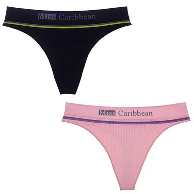 2 pcs Male Tight Thong Briefs Panties Seamless Underwear