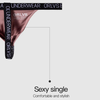 galleryman.com - Men Sexy Thong G-String Briefs Underwear Pink