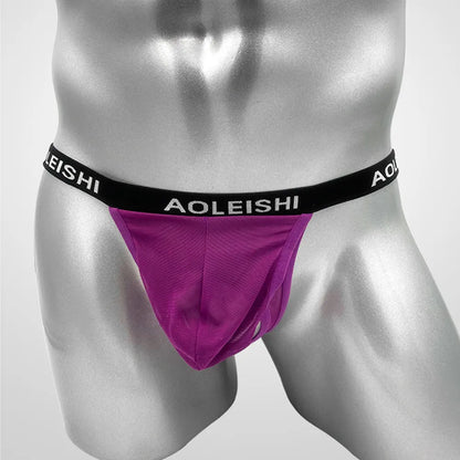Jockstrap Underwear with Open U Convex Pouch Bulge for Men