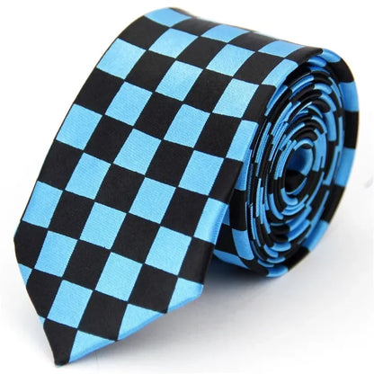 Fashion Ties Narrow Skinny Neckties Unisex