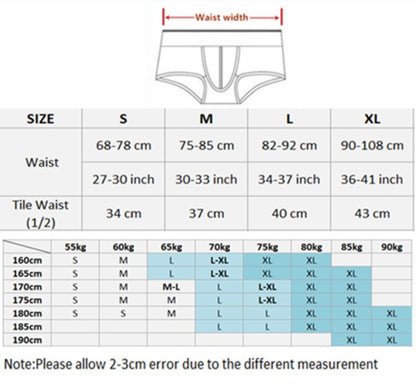 Men Translucent Ultra Thin Briefs Underwear