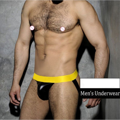 Men's Colored Belt Jockstrap Underwear