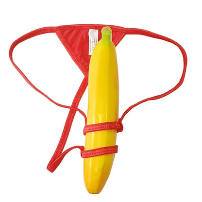 galleryman.com - Thong G-String Rings Support Underwear for Male Member Red