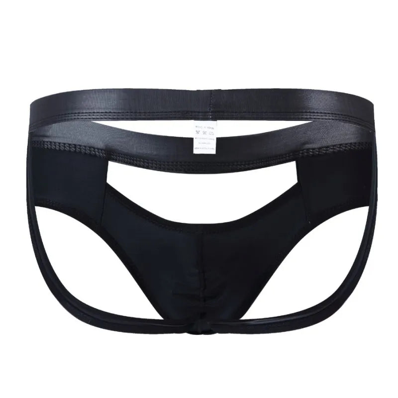 Men Modern Leather Jockstraps Underwear