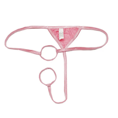 galleryman.com - Thong G-String Rings Support Underwear for Male Member Pink
