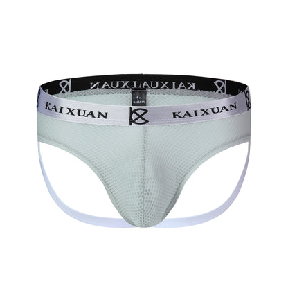 Sexy Mesh Thong Jockstrap Underwear for Men