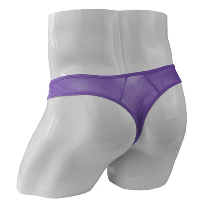 Men's Long Elephant Nose Pouch Elastic Briefs Underwear