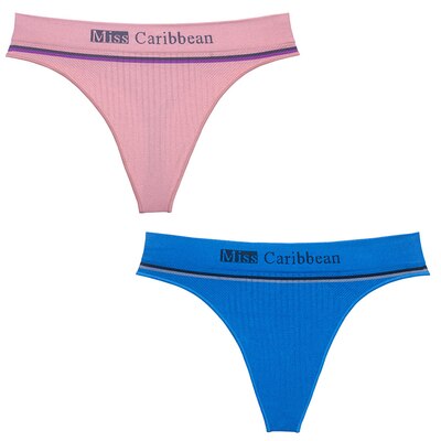 2 pcs Male Tight Thong Briefs Panties Seamless Underwear