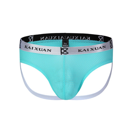 Sexy Mesh Thong Jockstrap Underwear for Men