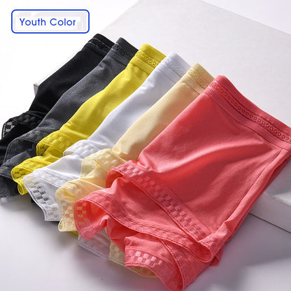 Men Sexy Boxer Shorts Underwear Translucent