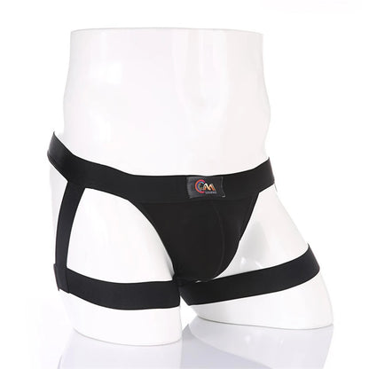 Men's Sexy Jockstrap Stockings Style Underwear