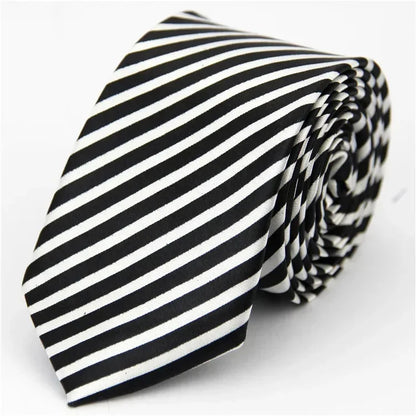Fashion Ties Narrow Skinny Neckties Unisex