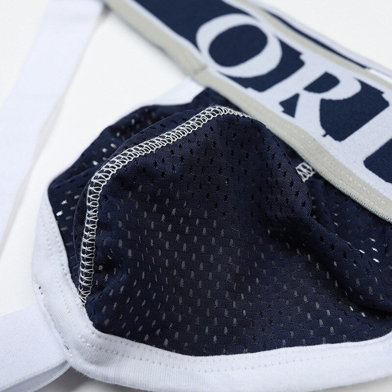 Men’s Mesh Jockstrap – Sporty Low Rise Underwear