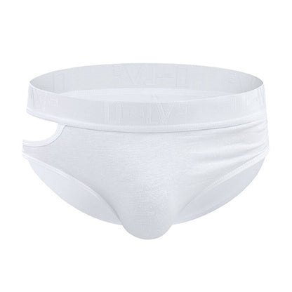 Men Sexy Lateral Hollow Briefs Underwear