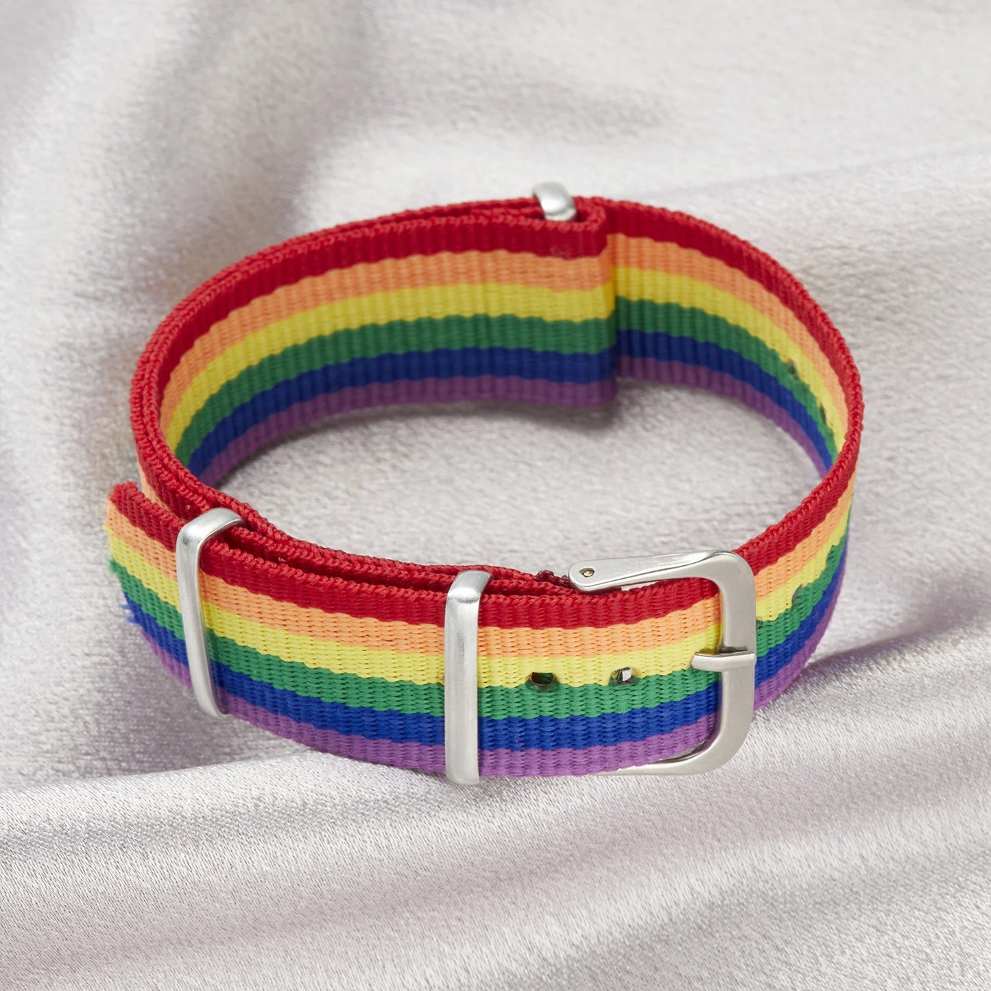 Fashion Rainbow Braid Bracelet Wristband Adjustable Unisex