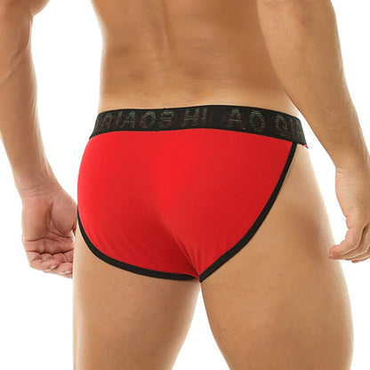 galleryman.com - Men Sexy Briefs Open Buckle Underwear Red