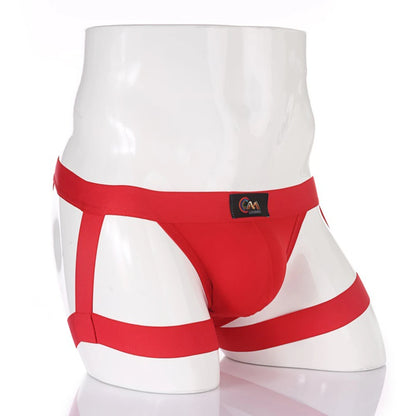 Men's Sexy Jockstrap Stockings Style Underwear