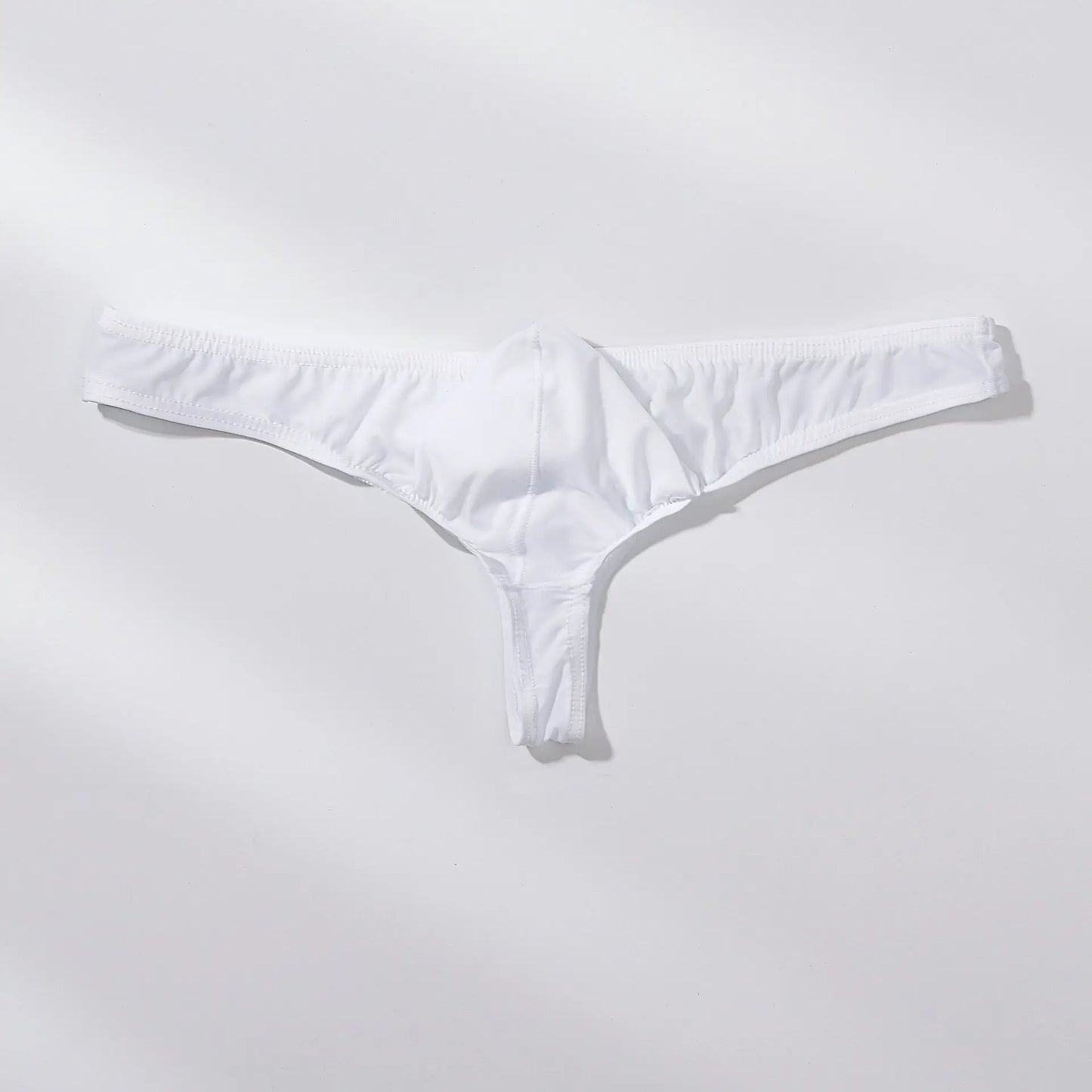 Men’s High Quality Ice Silk Thongs Underwear with U Convex Pouch