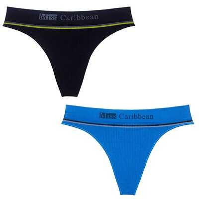 2 pcs Male Tight Thong Briefs Panties Seamless Underwear