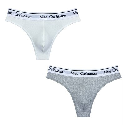 2 pcs Briefs Panties Tight Feeling Underwear for Men