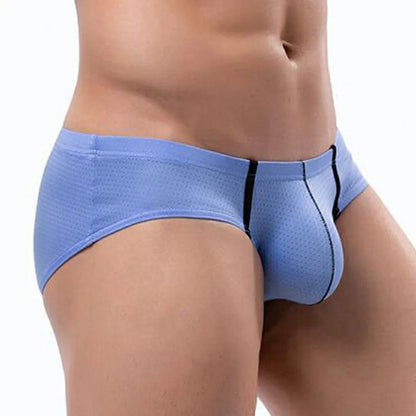 Men Mesh Briefs U Convex Pouch Design Underwear